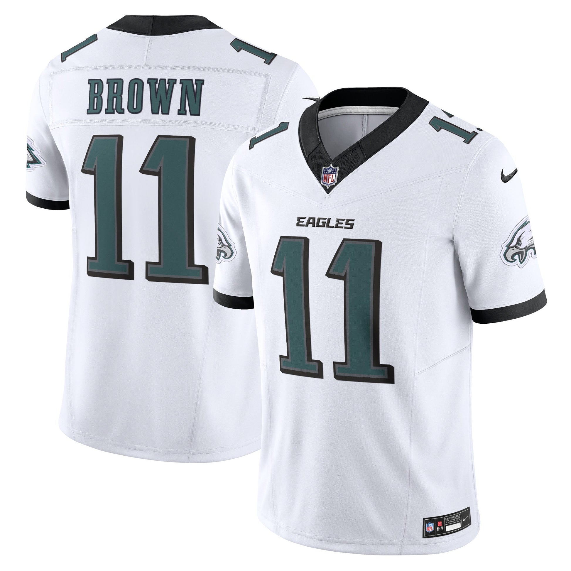 Philadelphia Eagles 11# A.J. Brown Vapor F.U.S.E. Limited Jersey football jersey product view 1