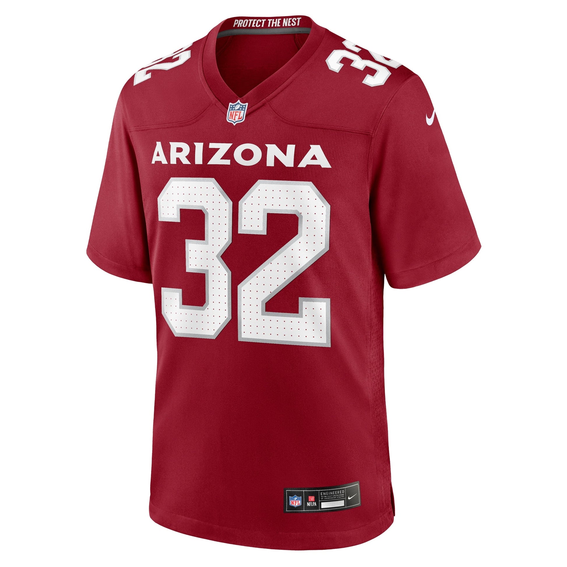 Joey Blount Arizona Cardinals Game Jersey - Cardinal football jersey product view 2