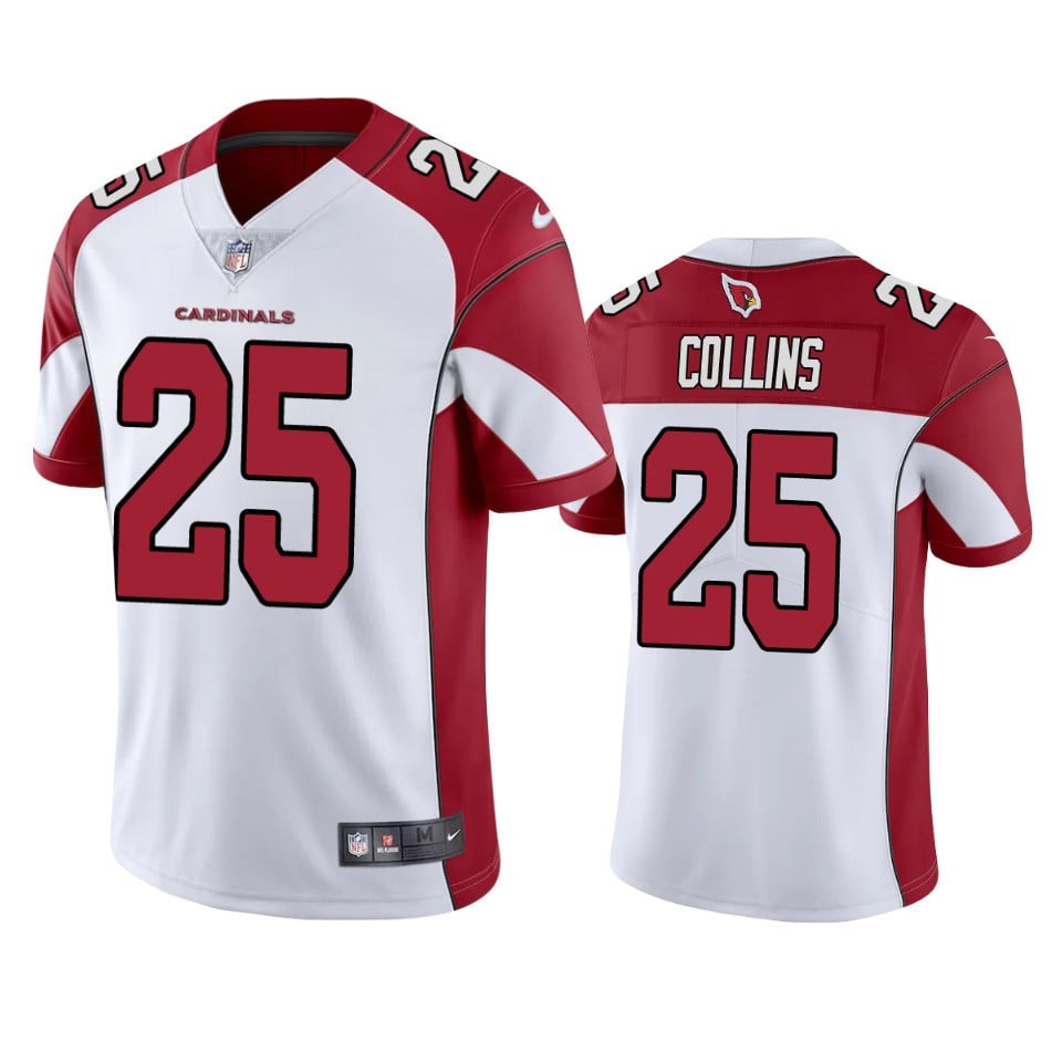 Arizona Cardinals Zaven Collins 25 White Vapor Limited Jersey football jersey product view 1