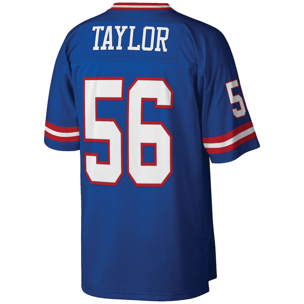 NY.Giants #56 Lawrence Taylor Royal Big & Tall 1986 Retired Player Replica Jersey football jersey product view 1