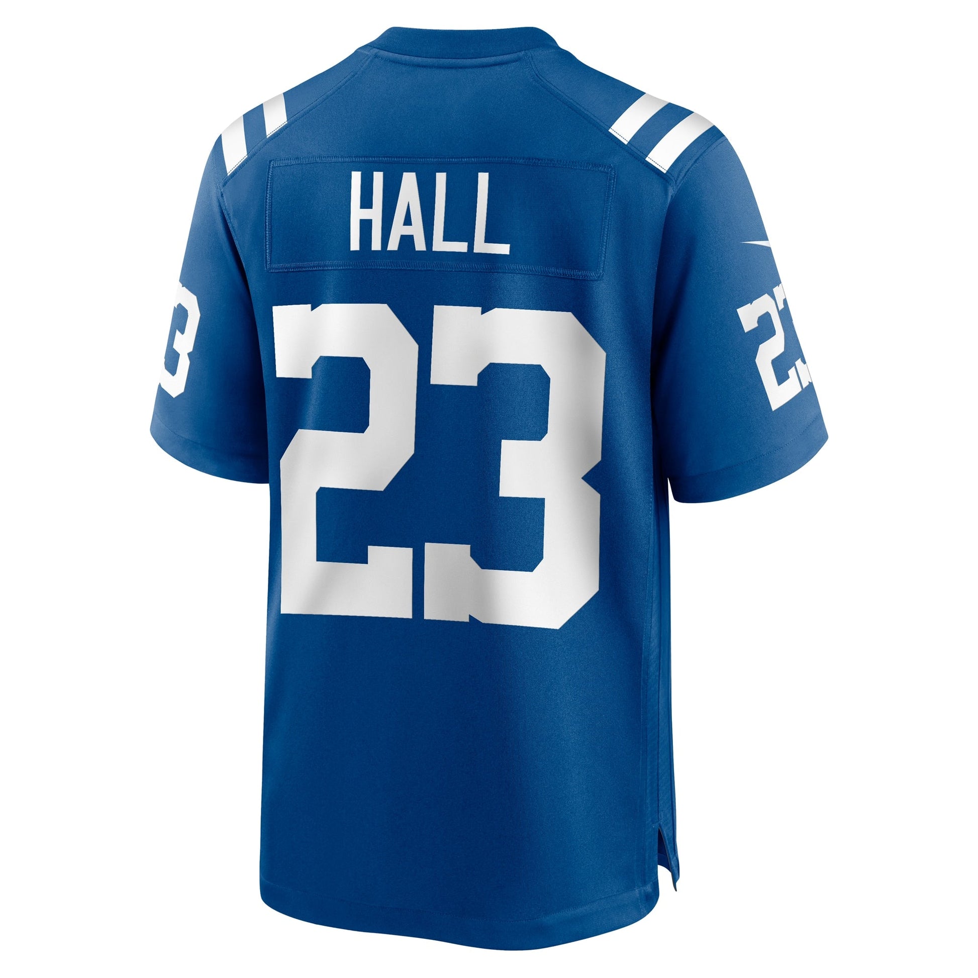 Darren Hall Indianapolis Colts Team Game Jersey - Royal football jersey product view 3