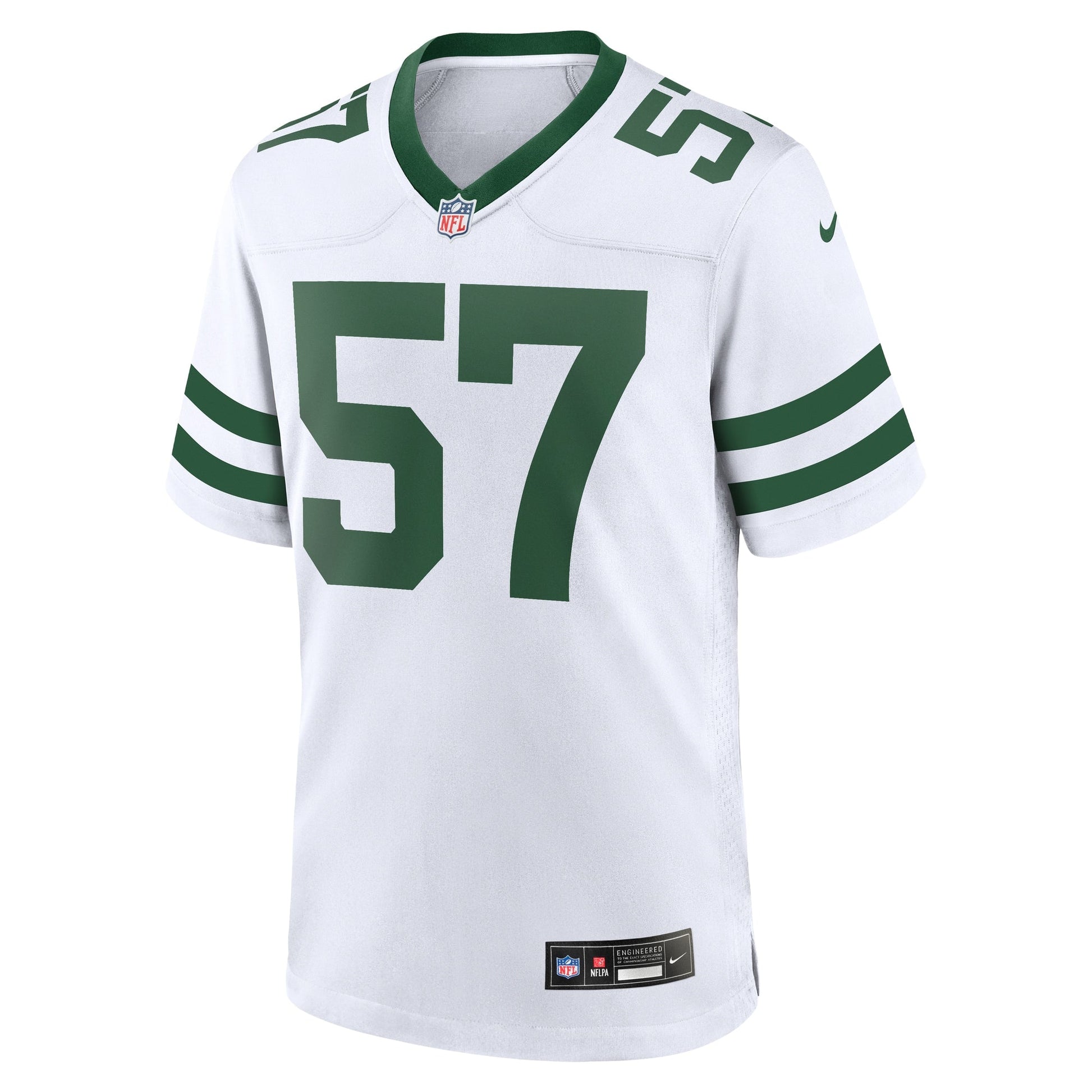 C.J. Mosley New York Jets Game Jersey - Legacy White football jersey product view 2