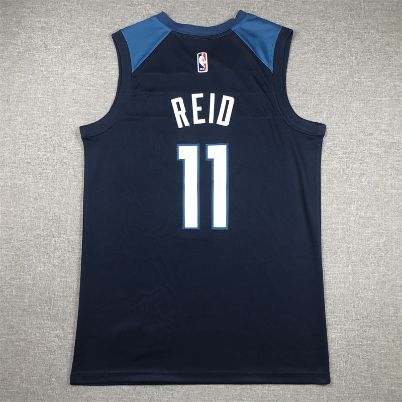 Timberwolves #11 Blue Jersey basketball jersey product view 2