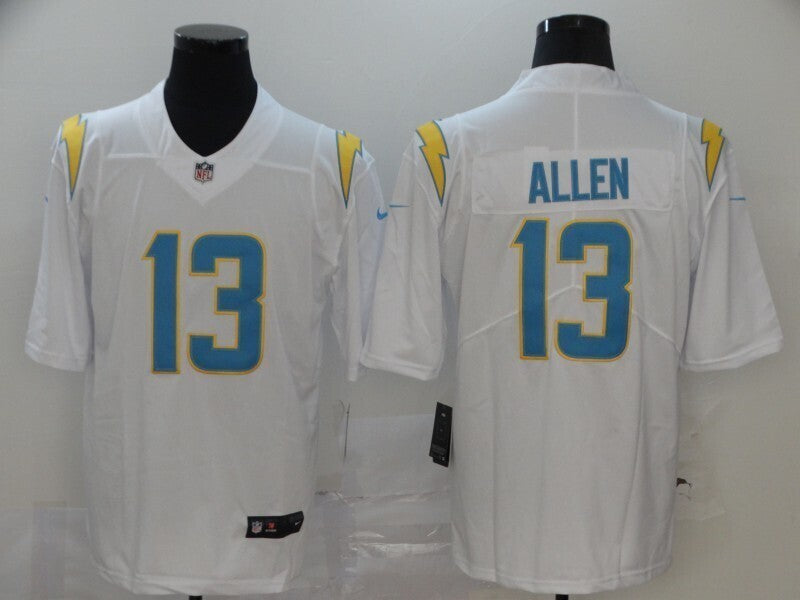 Men's San Diego Chargers Keenan Allen Jersey-White football jersey product view 1
