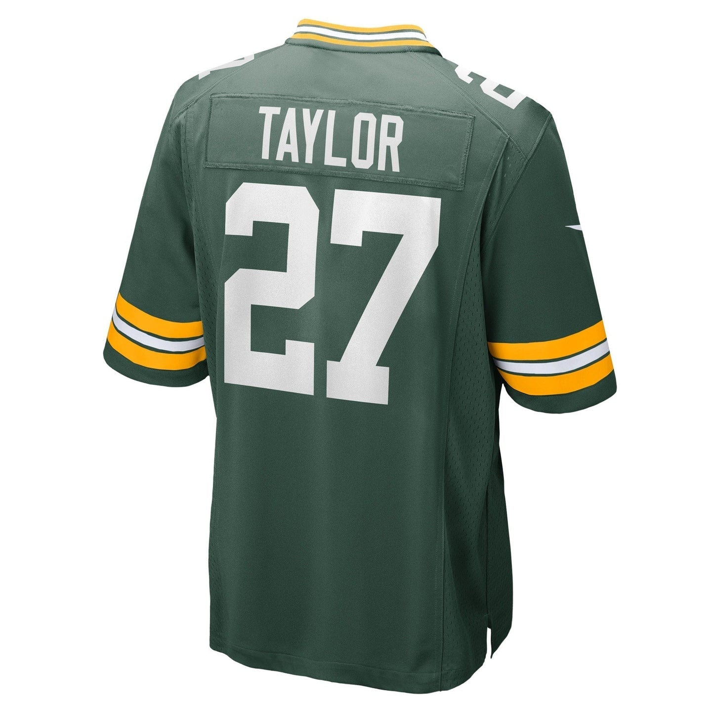 Patrick Taylor Green Bay Packers Game Jersey - Green football jersey product view 3