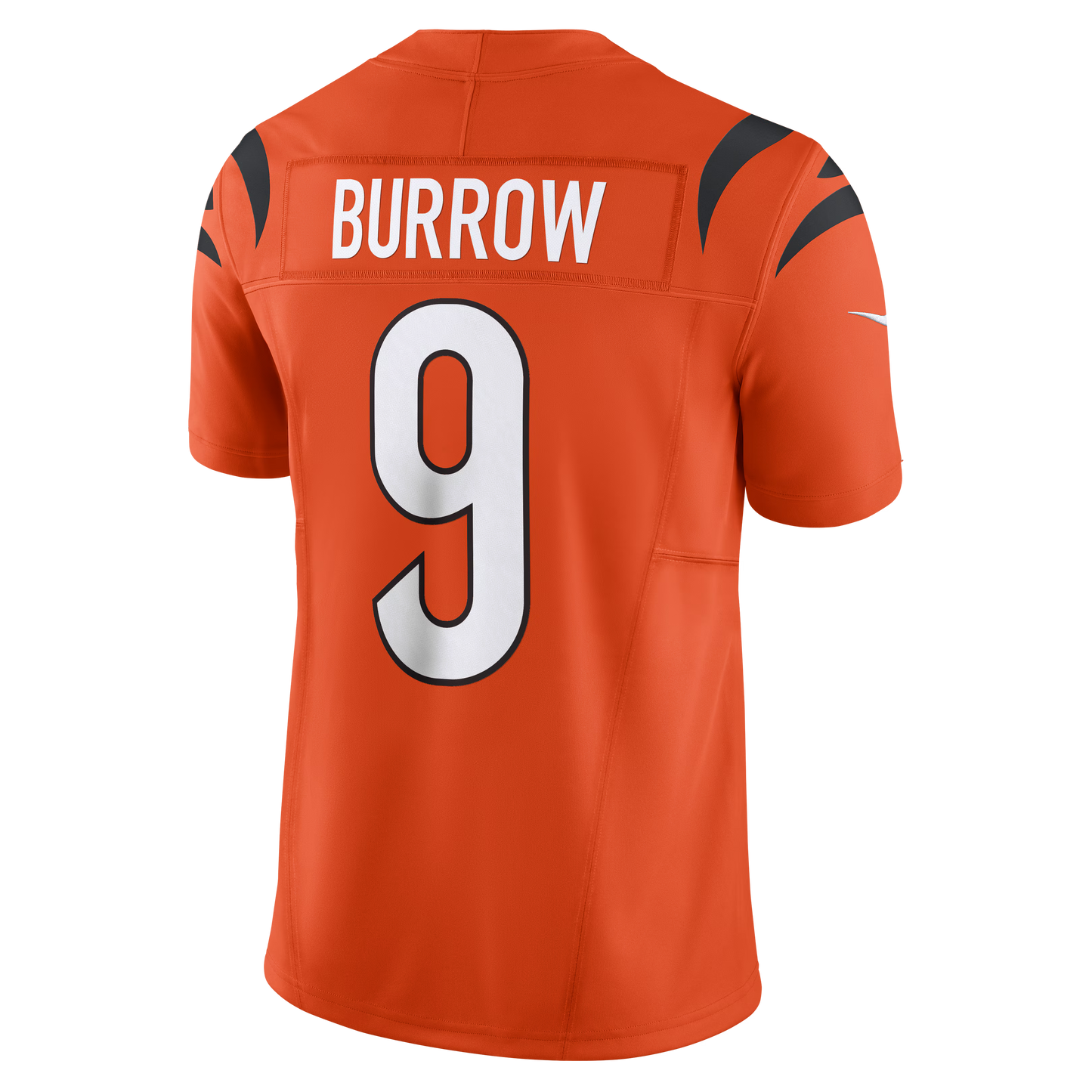 Cincinnati Bengals Joe Burrow Orange Vapor F.U.S.E. Limited Jersey football jersey product view 1