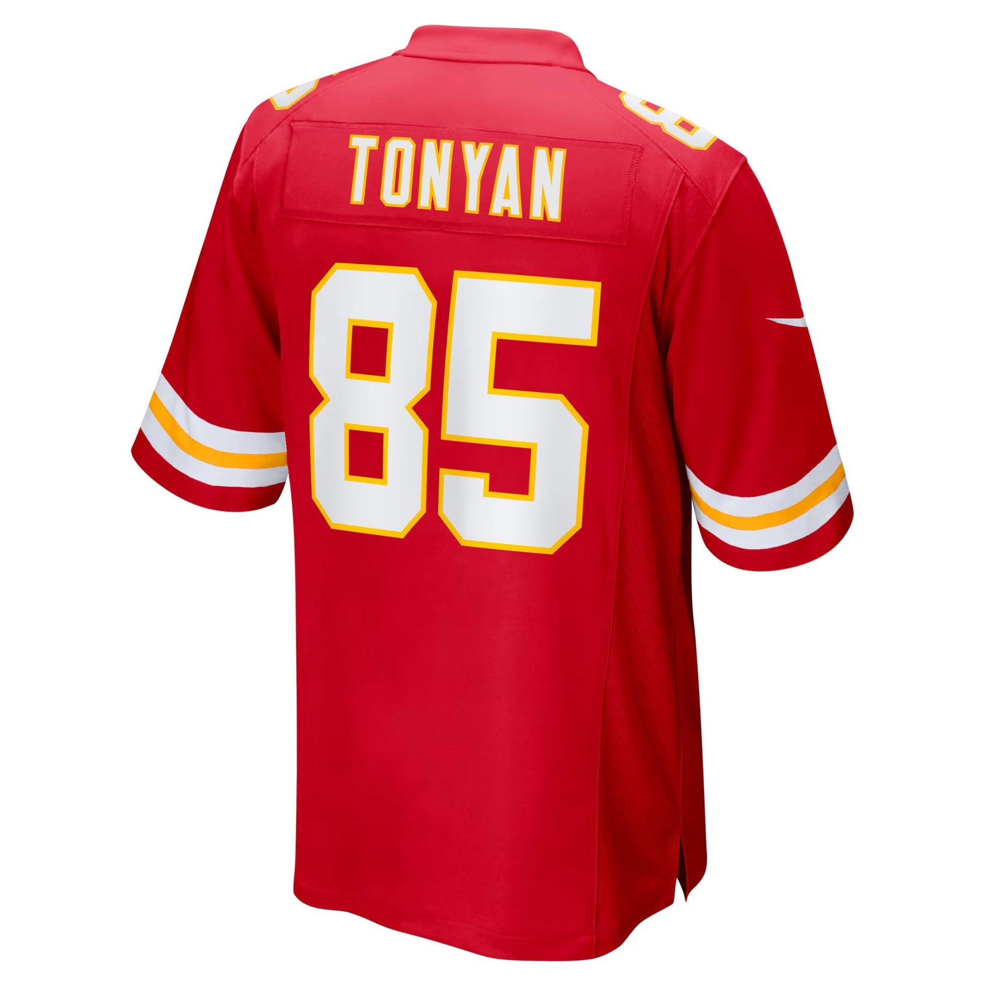 Kansas City Chiefs Robert Tonyan Red Team Game Jersey football jersey product view 2