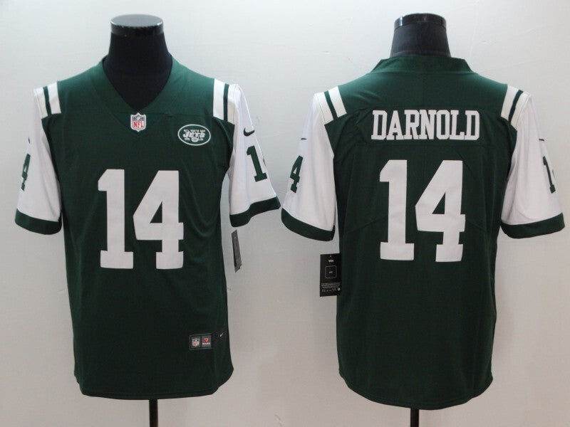 Men's New York Jets Sam Darnold Jersey-Green football jersey product view 1