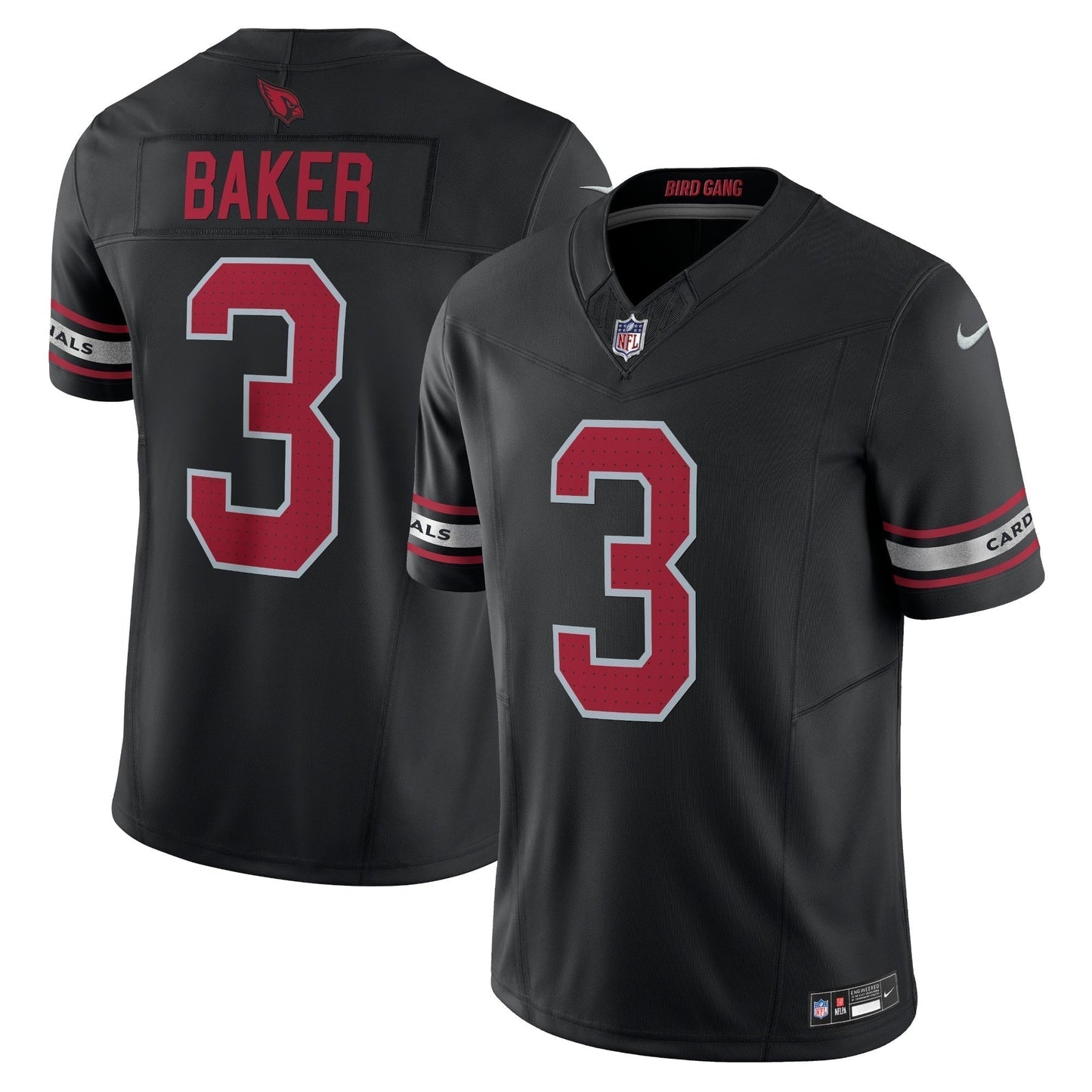 Budda Baker Arizona Cardinals Vapor F.U.S.E. Limited Jersey - Black football jersey product view 1