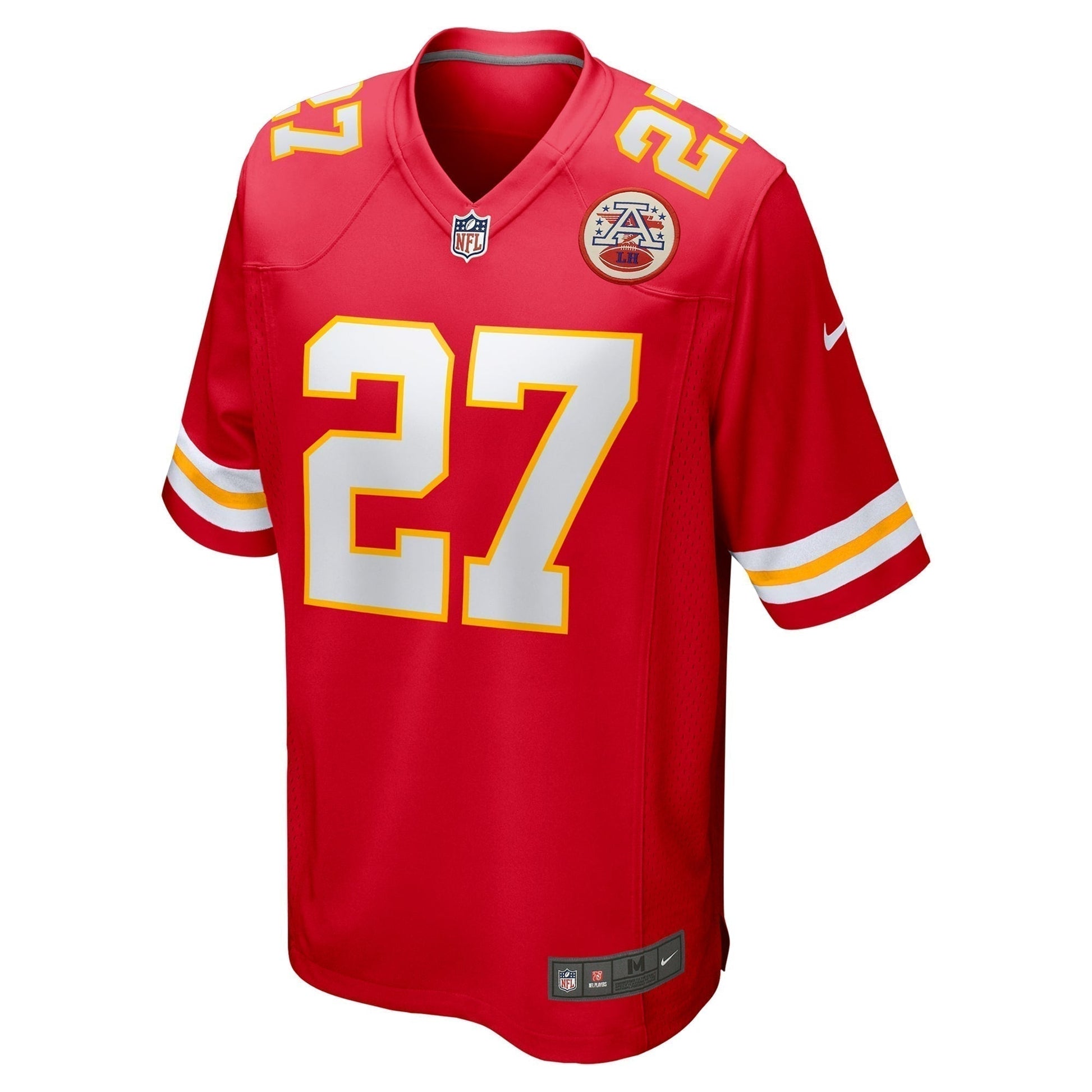 Chamarri Conner Kansas City Chiefs Game Jersey - Red football jersey product view 2