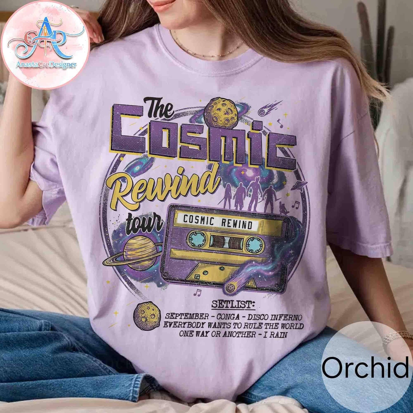 Guardians of the Galaxy Cosmic Rewind Tour Shirt Unisex T-shirt, Sweatshirt, Hoodie, Long Sleeve Tee - T-Shirt, Sweatshirt, Hoodie