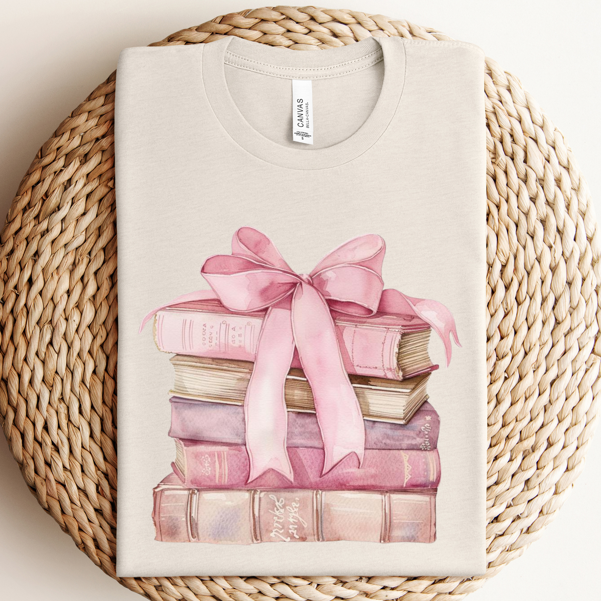 Coquette Vintage Books Graphic Tee Unisex T-shirt, Sweatshirt, Hoodie, Long Sleeve Tee - T-Shirt, Sweatshirt, Hoodie
