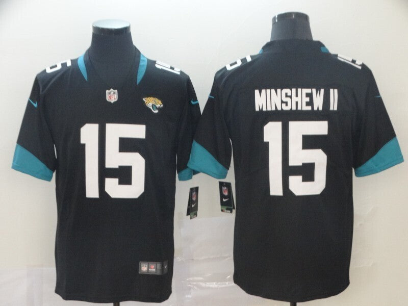 Men's Jacksonville Jaguars Gardner Minshew II Jersey-Black football jersey product view 1