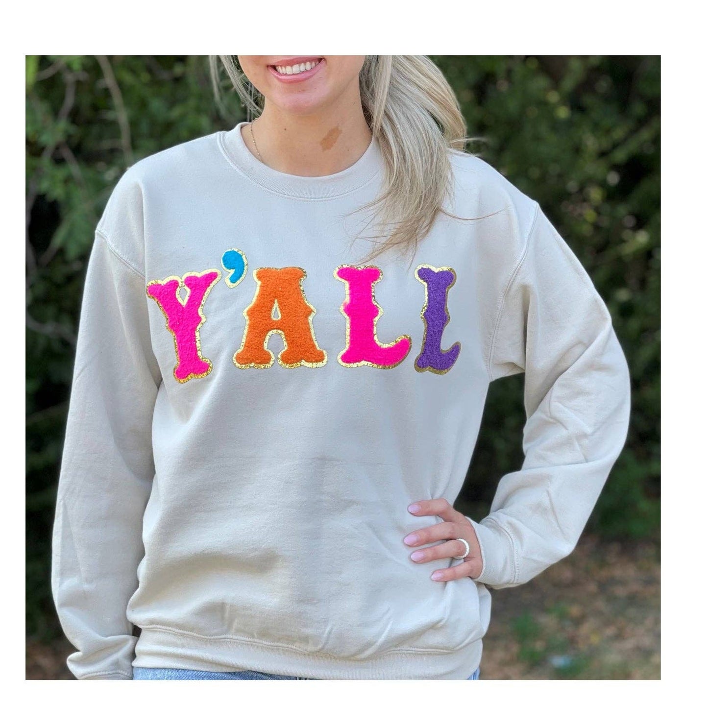 SW-6723 Y'all Sand Sweatshirt Unisex T-shirt, Sweatshirt, Hoodie, Long Sleeve Tee - T-Shirt, Sweatshirt, Hoodie
