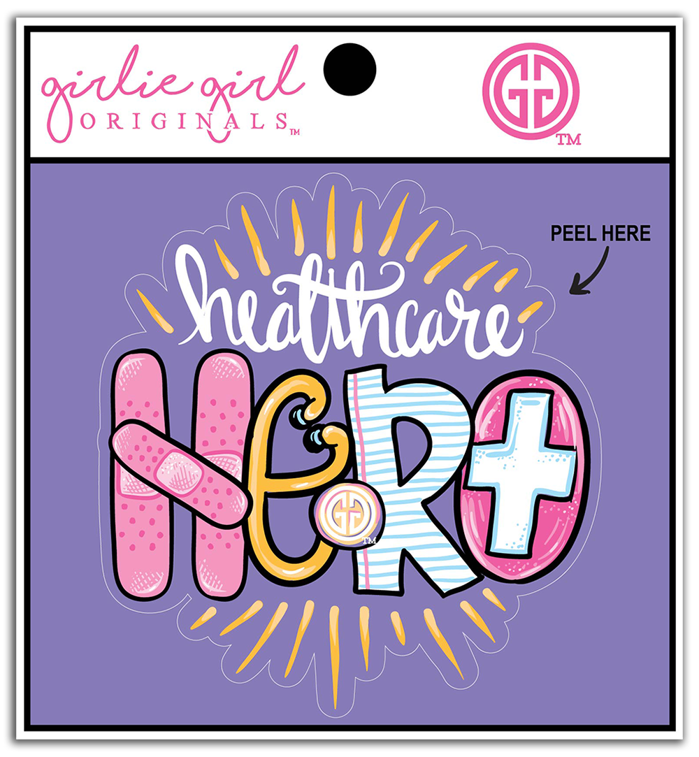 Decal/Sticker Healthcare Hero 2338 Unisex T-shirt, Sweatshirt, Hoodie, Long Sleeve Tee - T-Shirt, Sweatshirt, Hoodie
