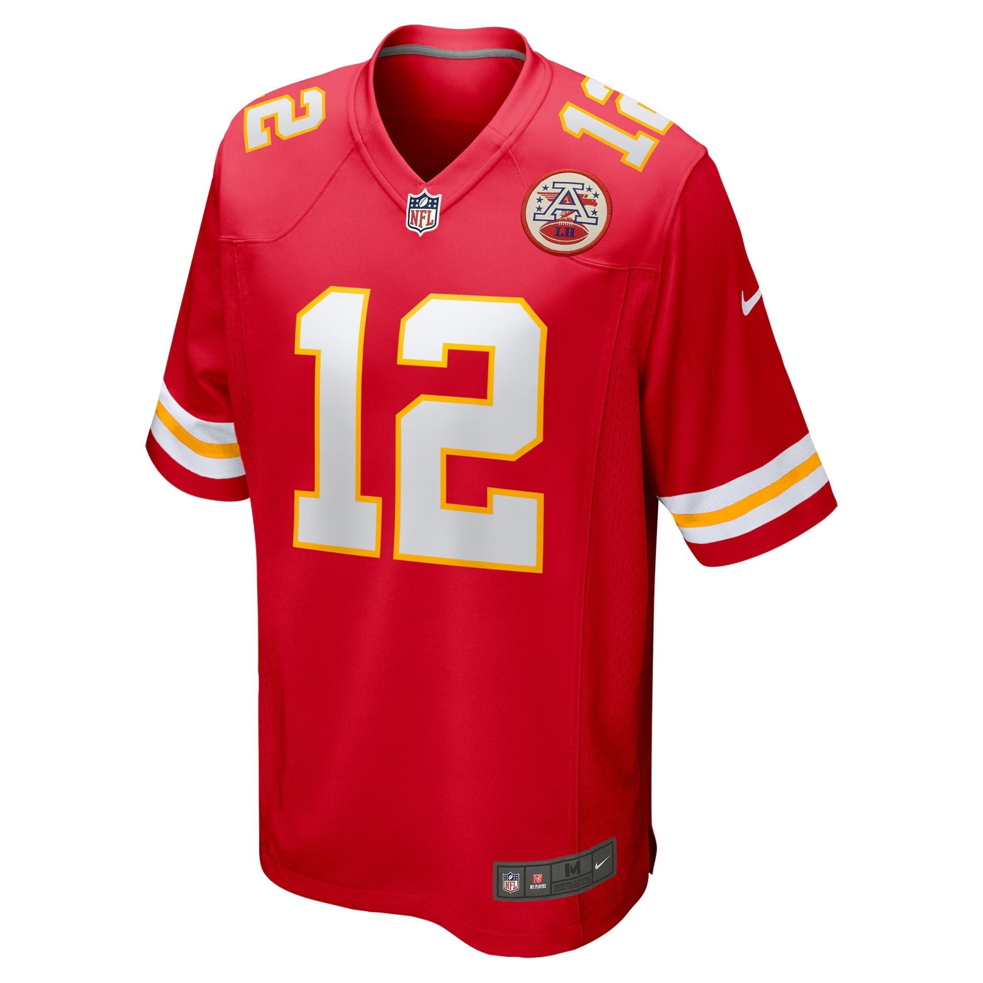 Kansas City Chiefs Jared Wiley Red Game Jersey football jersey product view 2