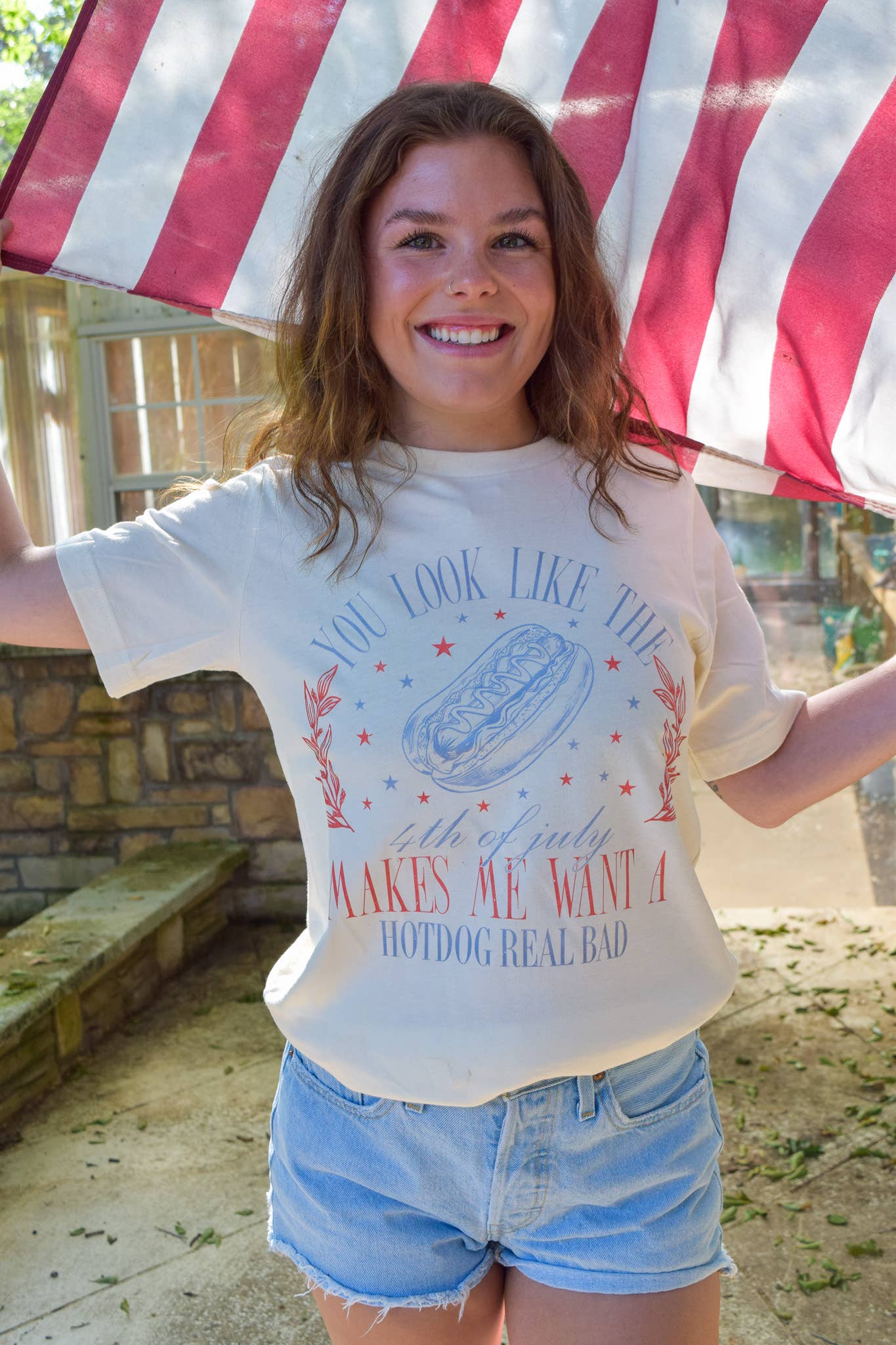 You Look Like the 4TH of July Unisex T-shirt, Sweatshirt, Hoodie, Long Sleeve Tee - T-Shirt, Sweatshirt, Hoodie