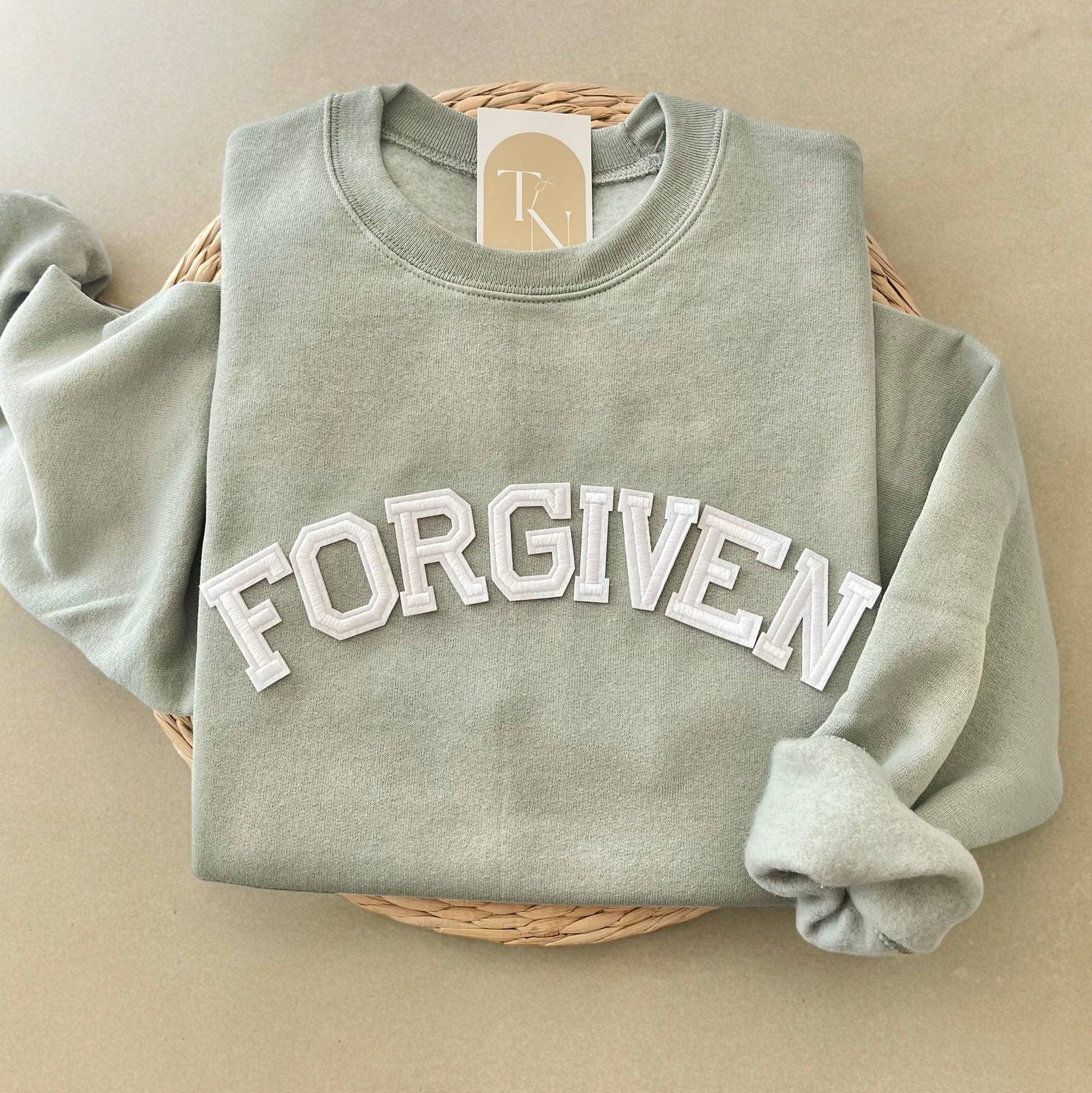 Forgiven Sweatshirt, Christian Clothing Unisex T-shirt, Sweatshirt, Hoodie, Long Sleeve Tee - T-Shirt, Sweatshirt, Hoodie