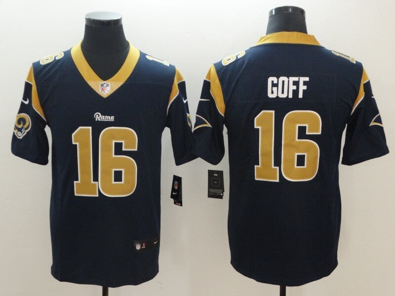Men's San Louis Rams Jared Goff Jersey football jersey product view 1
