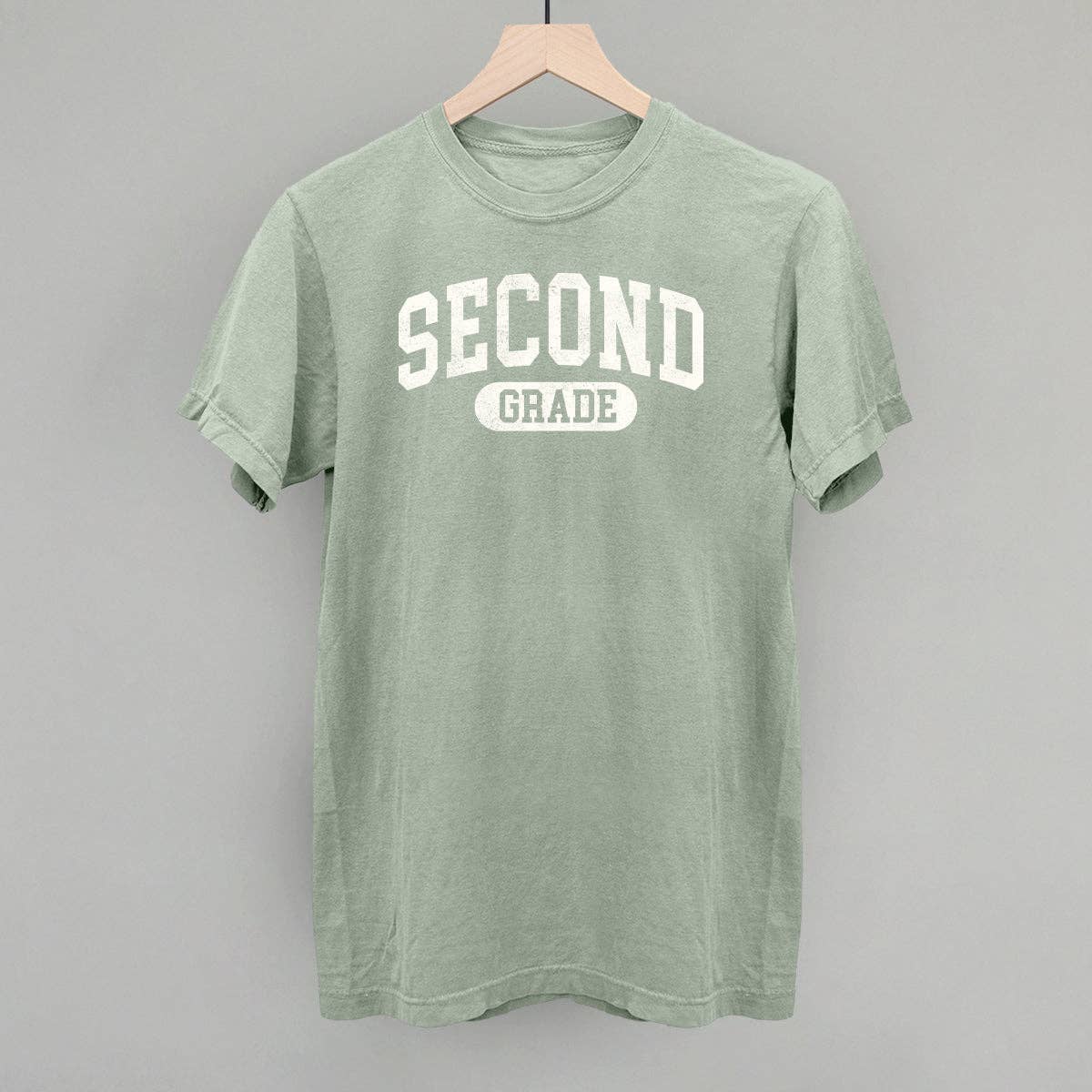 Second Grade Collegiate Unisex T-shirt, Sweatshirt, Hoodie, Long Sleeve Tee - T-Shirt, Sweatshirt, Hoodie
