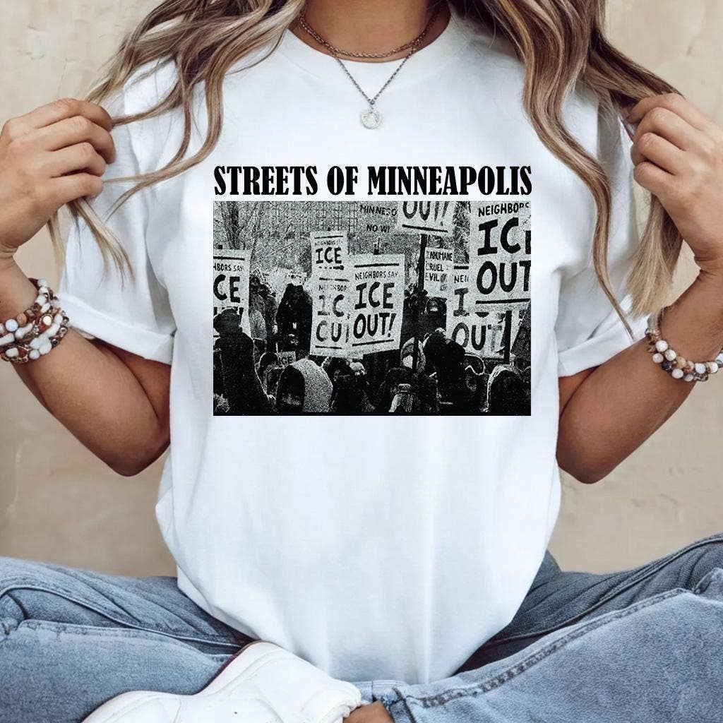 Minneapolis Streets Springsteen Ice Abolish Tee Unisex T-shirt, Sweatshirt, Hoodie, Long Sleeve Tee - T-Shirt, Sweatshirt, Hoodie