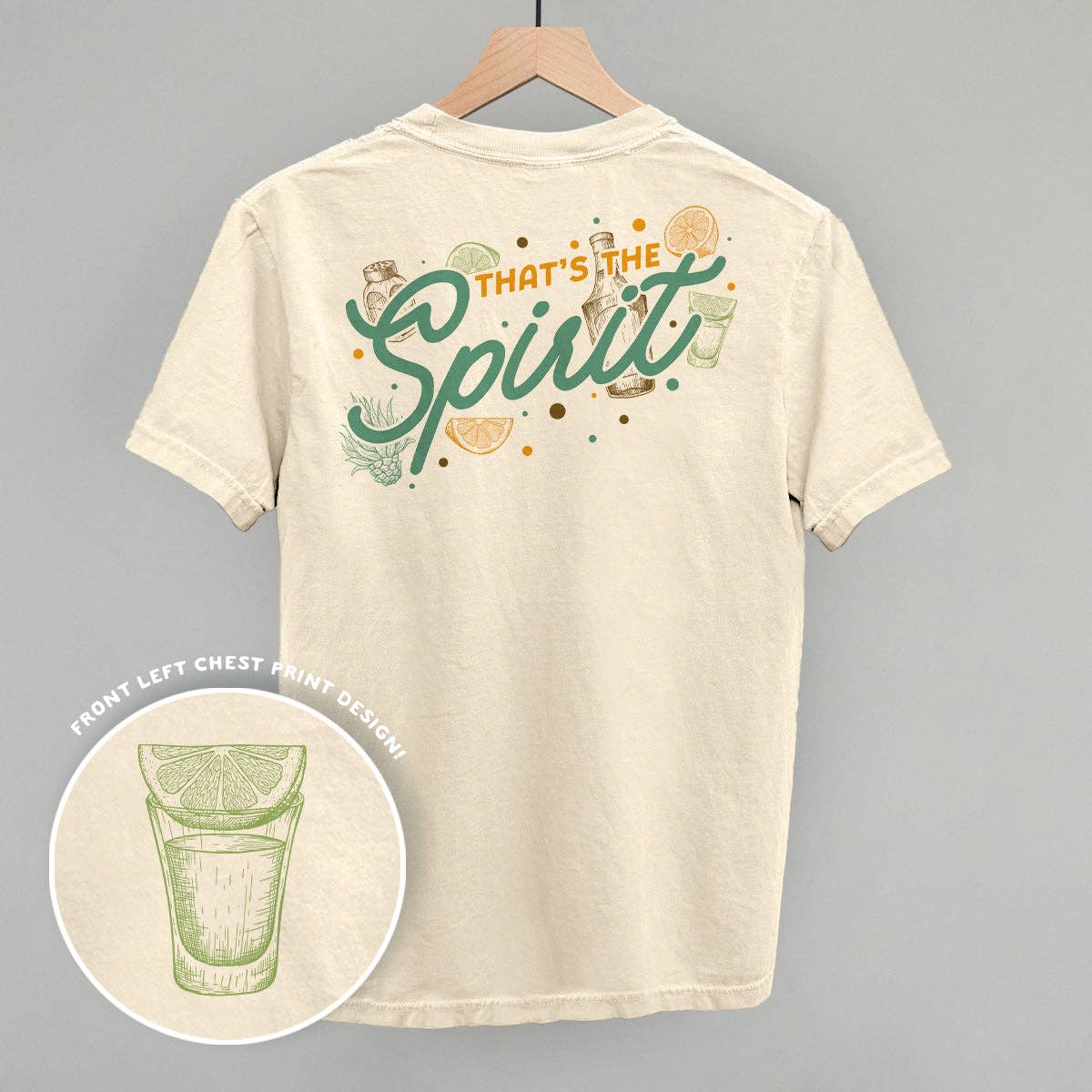 That's the Spirit (Back Print) Unisex T-shirt, Sweatshirt, Hoodie, Long Sleeve Tee - T-Shirt, Sweatshirt, Hoodie