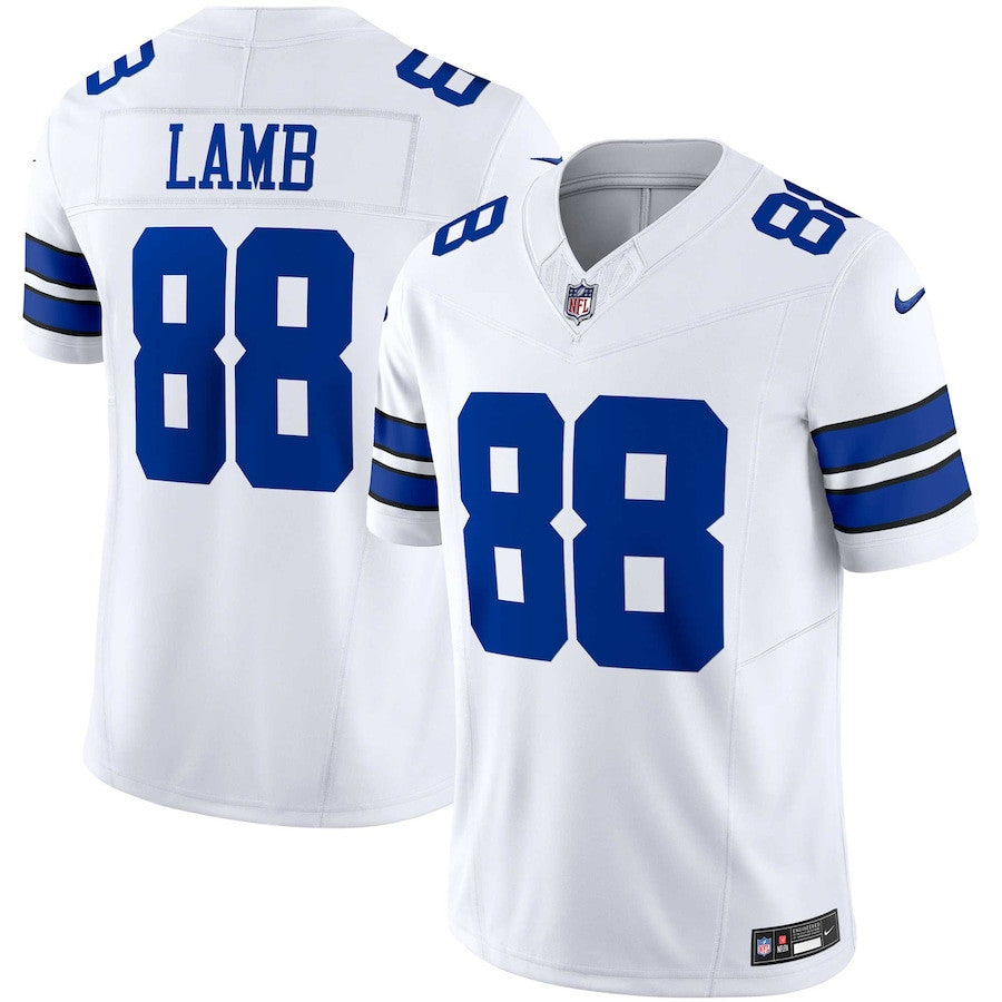 CeeDee Lamb Dallas Cowboys Vapor F.U.S.E. Limited Jersey - White football jersey product view 1