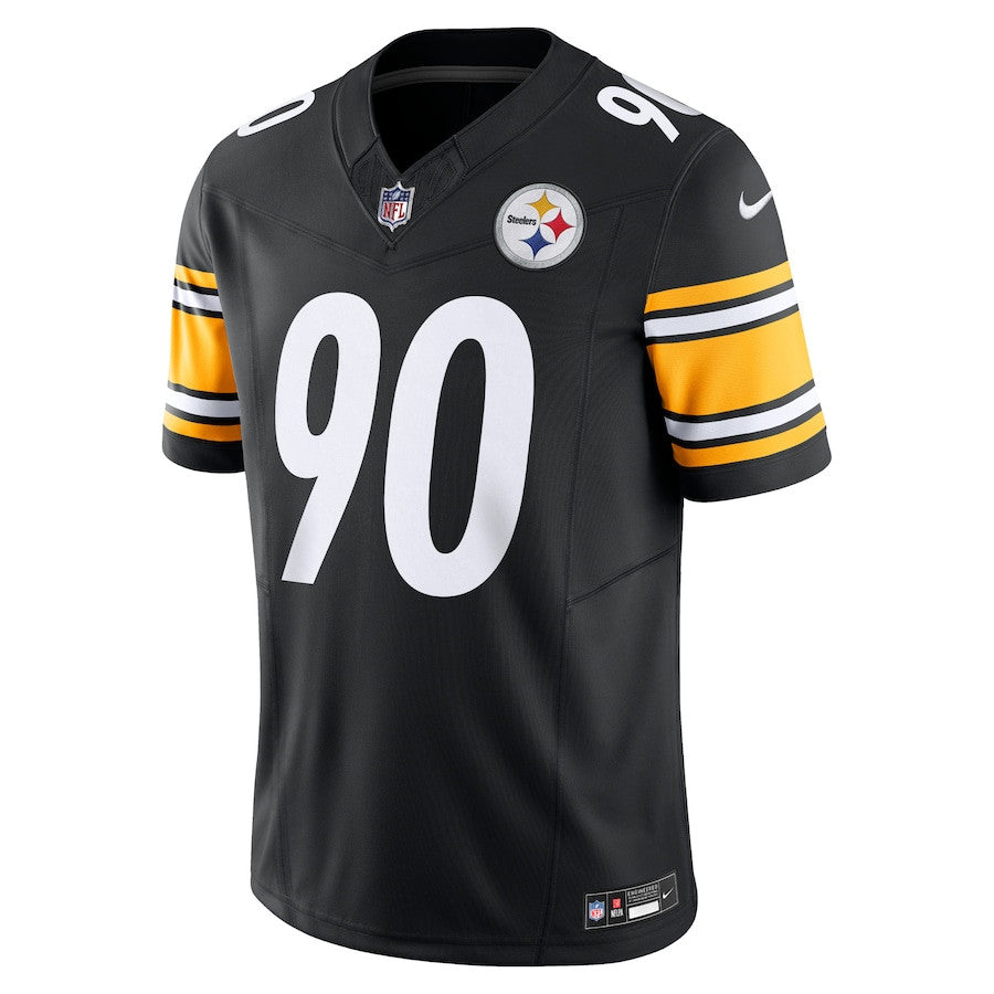 T.J. Watt Pittsburgh Steelers Vapor F.U.S.E. Limited Jersey - Black football jersey product view 2