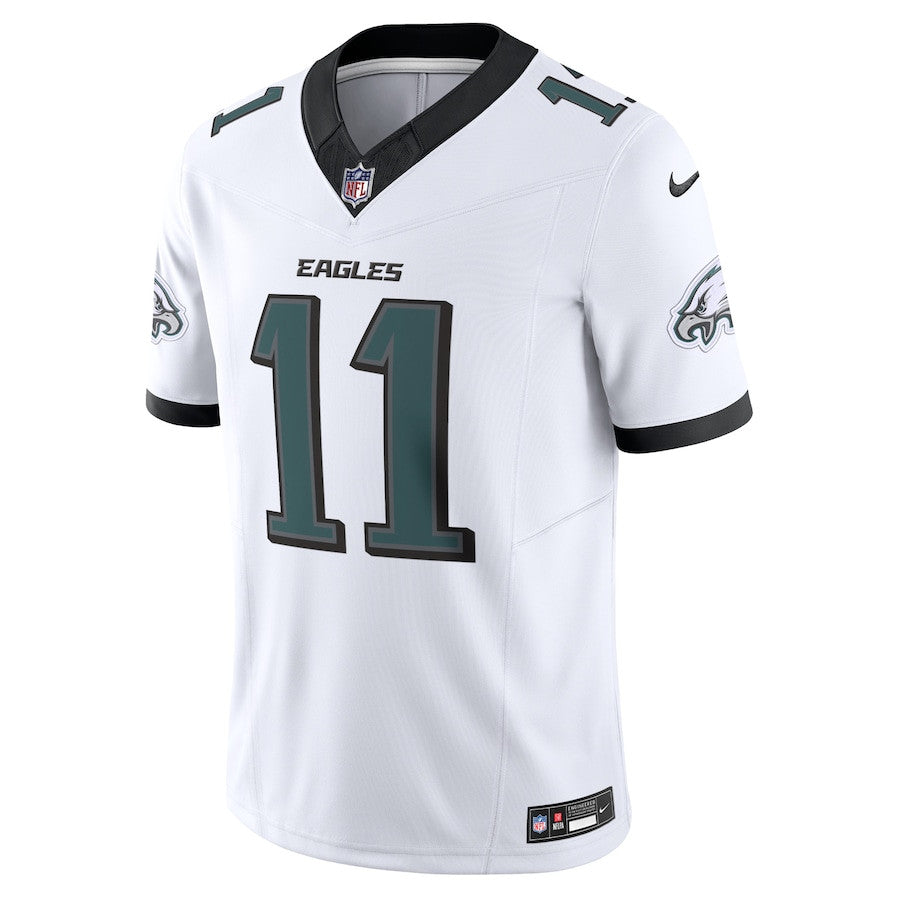 A.J. Brown Philadelphia Eagles Vapor F.U.S.E. Limited Jersey - White football jersey product view 2