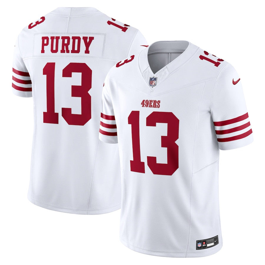 Brock Purdy San Francisco 49ers Vapor F.U.S.E. Limited Jersey - White football jersey product view 1