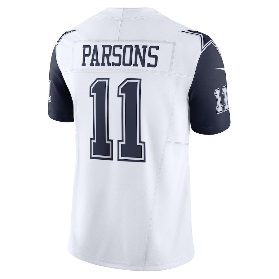 Micah Parsons Dallas Cowboys Vapor F.U.S.E. Limited Jersey - White football jersey product view 3