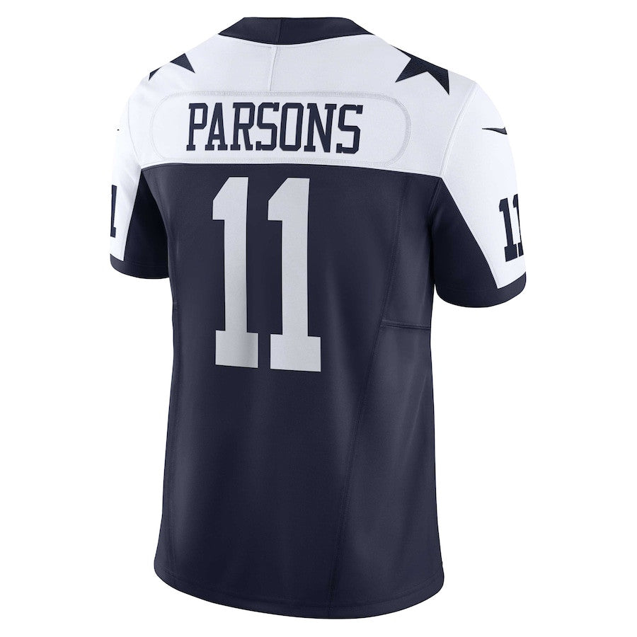 Micah Parsons Dallas Cowboys Vapor F.U.S.E. Limited Jersey - Navy football jersey product view 3