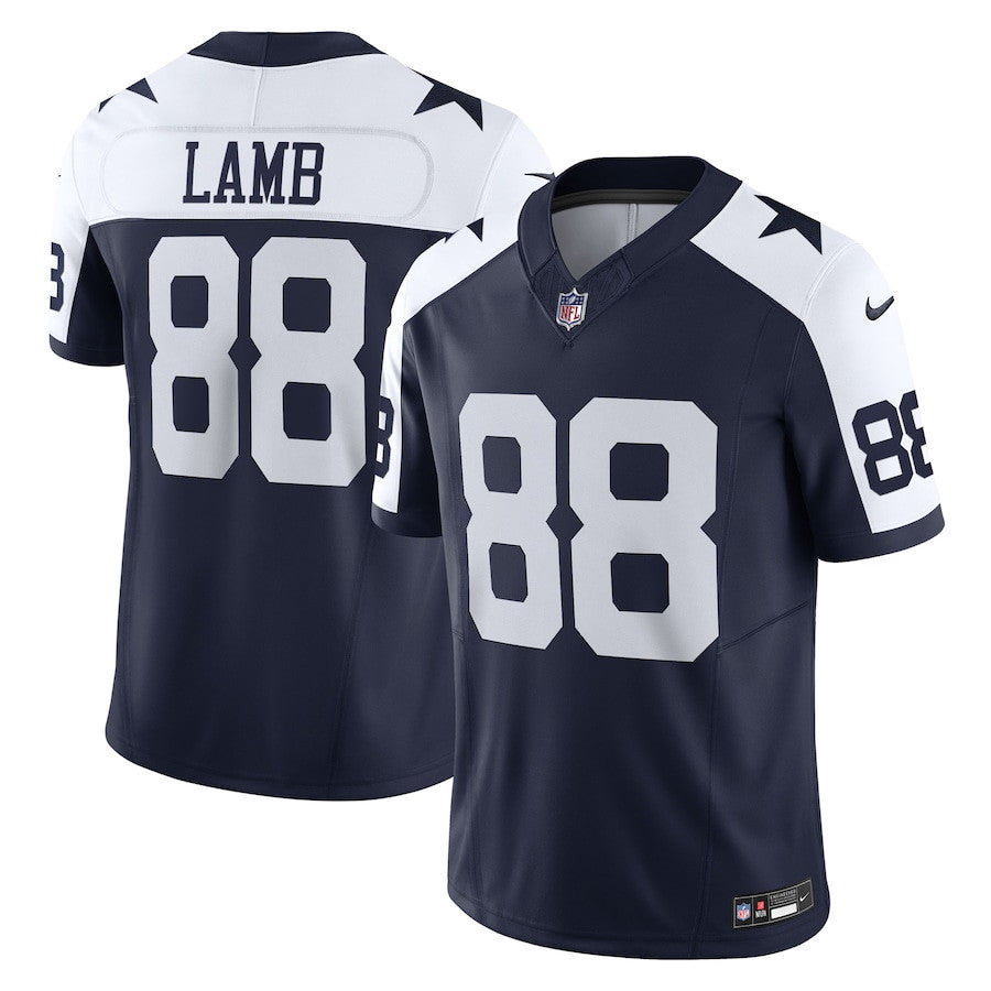 CeeDee Lamb Dallas Cowboys Vapor F.U.S.E. Limited Jersey - Navy football jersey product view 1