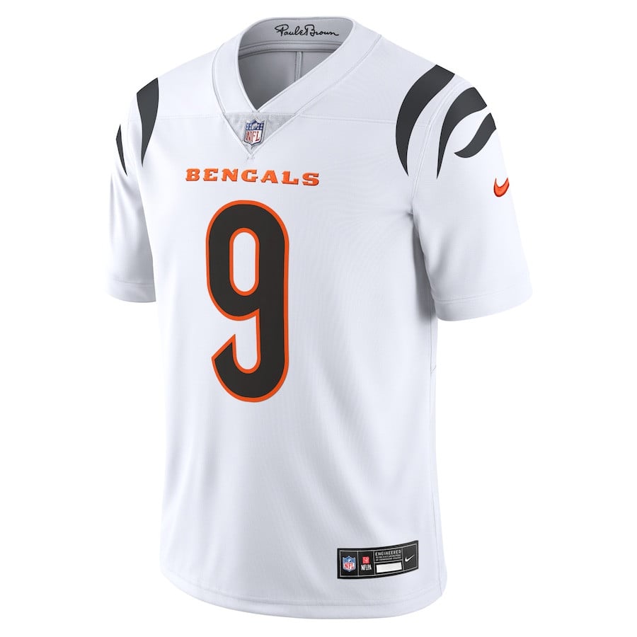 Joe Burrow Cincinnati Bengals Vapor Untouchable Limited Jersey - White football jersey product view 2