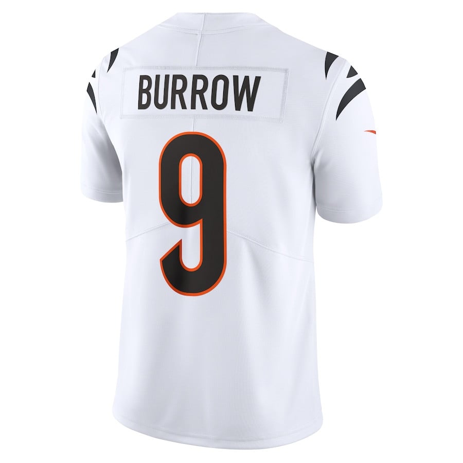 Joe Burrow Cincinnati Bengals Vapor Untouchable Limited Jersey - White football jersey product view 3