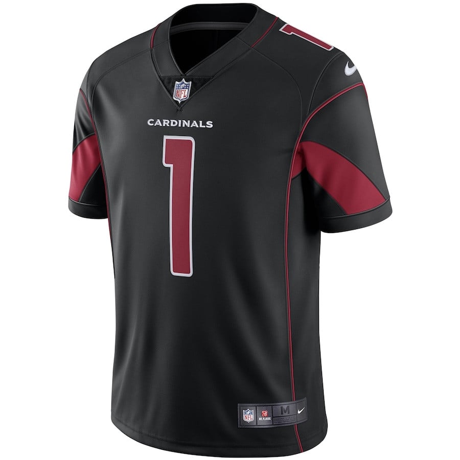 Kyler Murray Arizona Cardinals Color Rush Vapor Limited Jersey - Black football jersey product view 2