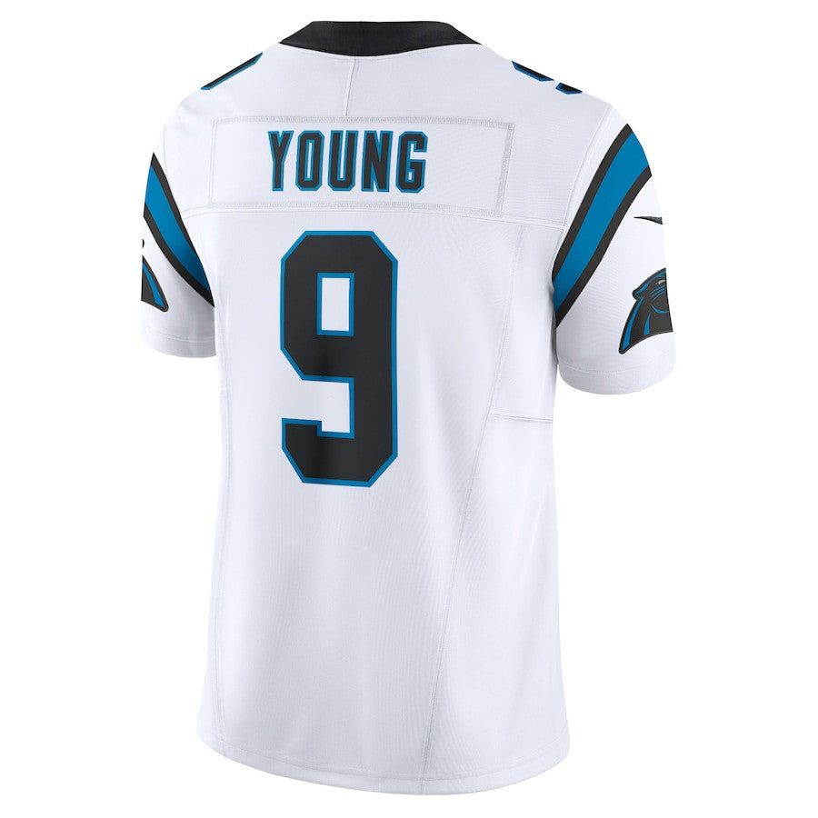 Bryce Young Carolina Panthers Vapor F.U.S.E. Limited Jersey - White football jersey product view 3