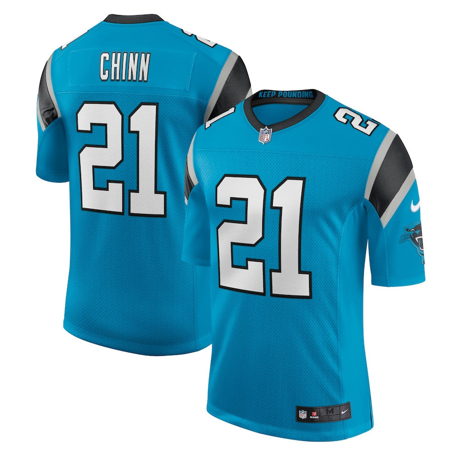 Jeremy Chinn Carolina Panthers Vapor Limited Jersey - Blue football jersey product view 1