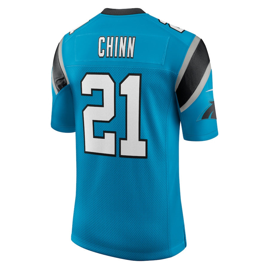 Jeremy Chinn Carolina Panthers Vapor Limited Jersey - Blue football jersey product view 3