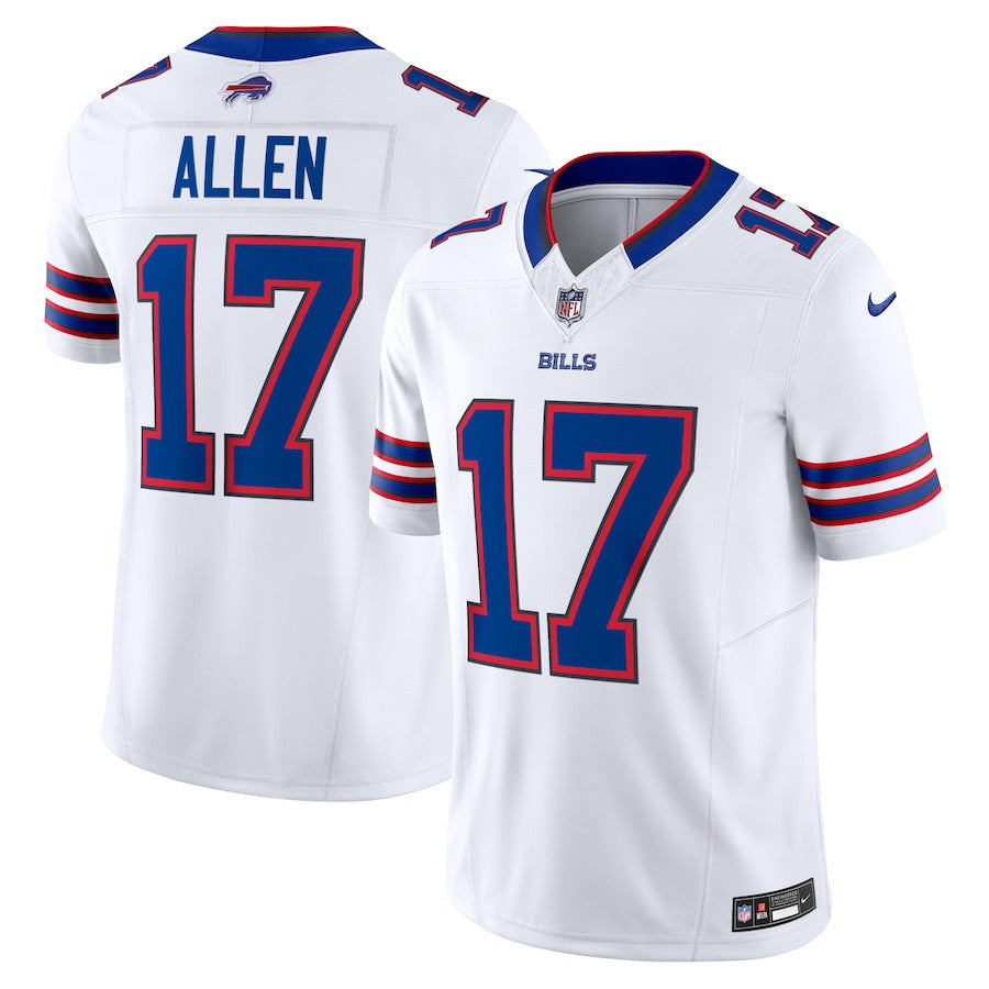 Josh Allen Buffalo Bills Vapor F.U.S.E. Limited Jersey - White football jersey product view 1
