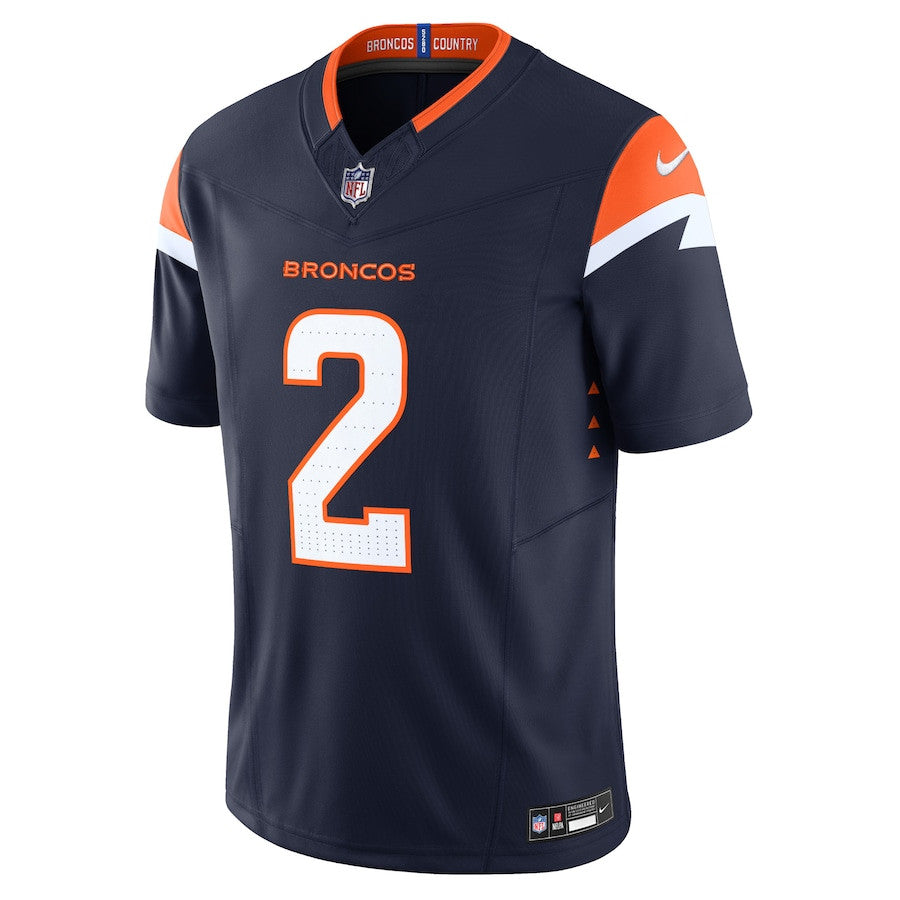 Patrick Surtain II Denver Broncos Mile High Collection Vapor F.U.S.E. Limited Jersey - Navy football jersey product view 2