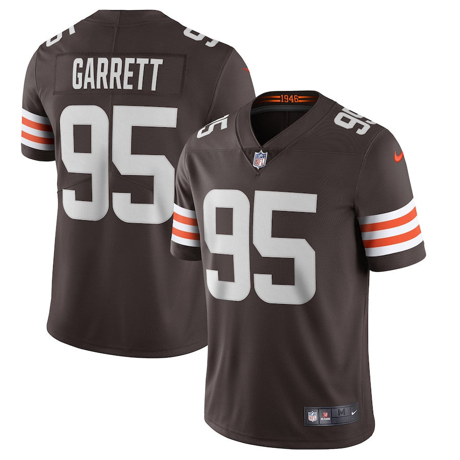 Myles Garrett Cleveland Browns Vapor Limited Jersey - Brown football jersey product view 1