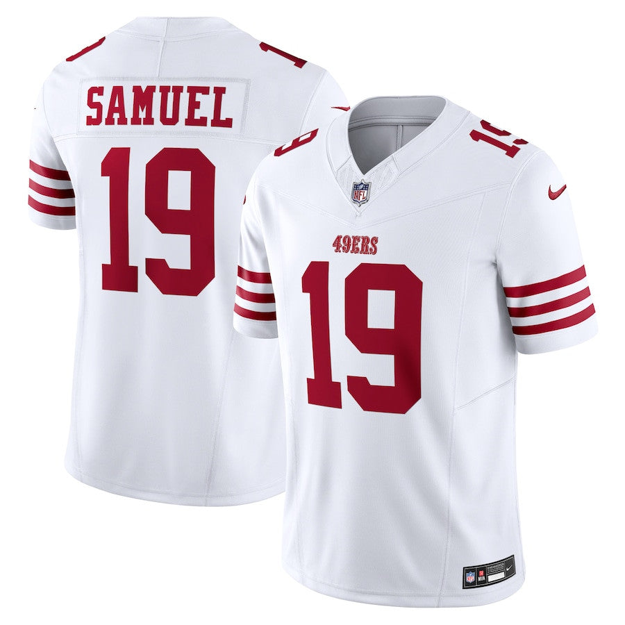 Deebo Samuel San Francisco 49ers Vapor F.U.S.E. Limited Jersey - White football jersey product view 1