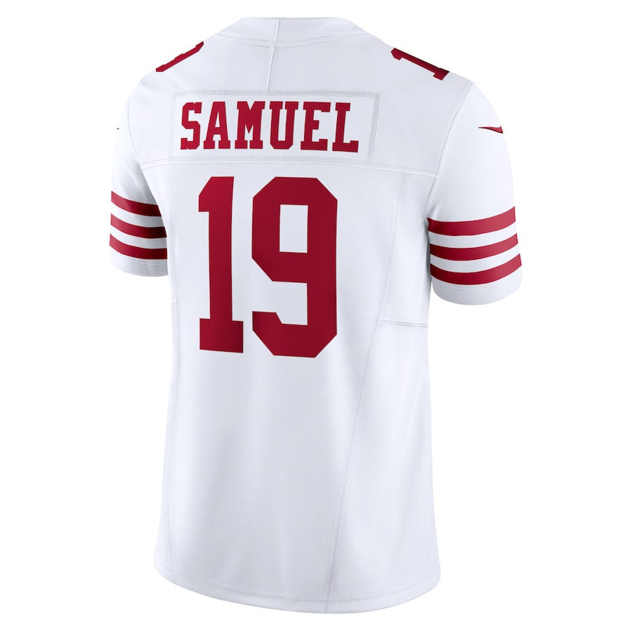 Deebo Samuel San Francisco 49ers Vapor F.U.S.E. Limited Jersey - White football jersey product view 3