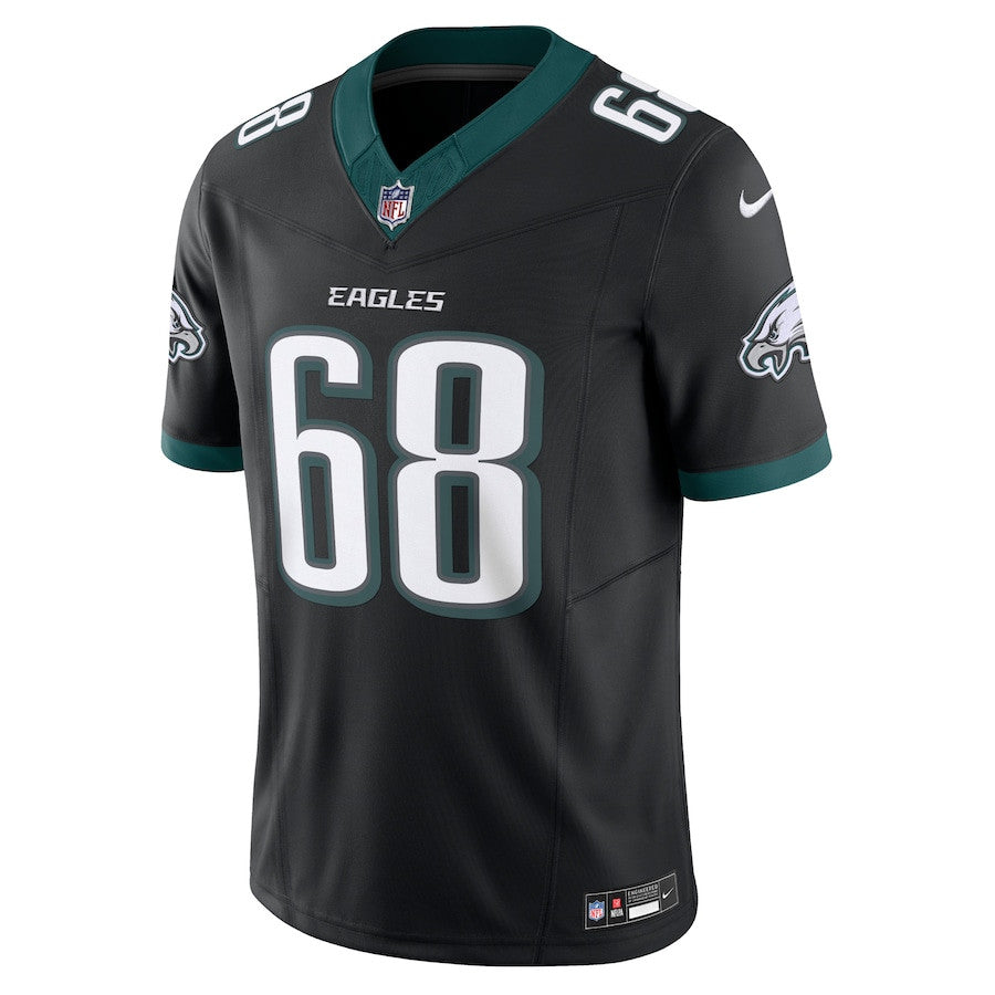 Jordan Mailata Philadelphia Eagles Alternate Vapor F.U.S.E. Limited Jersey - Black basketball jersey product view 2