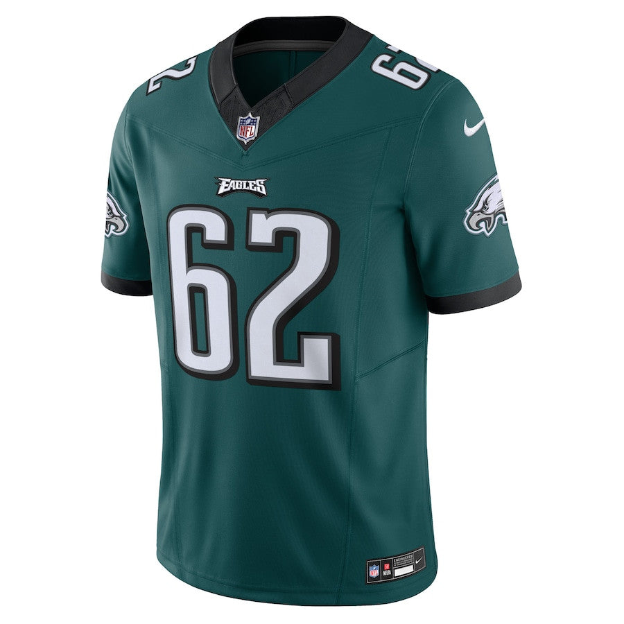 Jason Kelce Philadelphia Eagles Vapor F.U.S.E. Limited Jersey - Midnight Green football jersey product view 2