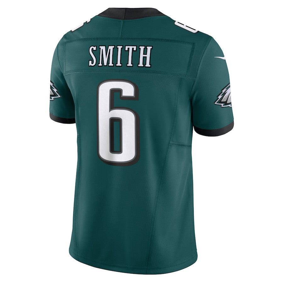 DeVonta Smith Philadelphia Eagles Vapor F.U.S.E. Limited Jersey - Midnight Green football jersey product view 3