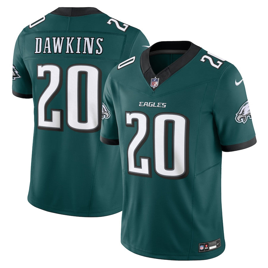 Brian Dawkins Philadelphia Eagles Vapor F.U.S.E. Limited Jersey - Midnight Green football jersey product view 1