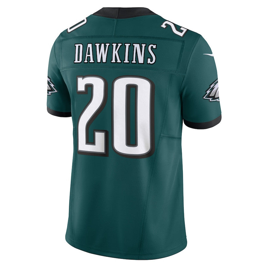 Brian Dawkins Philadelphia Eagles Vapor F.U.S.E. Limited Jersey - Midnight Green football jersey product view 3