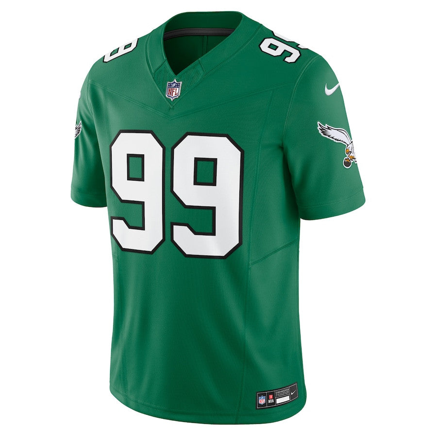 Jerome Brown Philadelphia Eagles Alternate Vapor F.U.S.E. Limited Jersey - Kelly Green football jersey product view 2